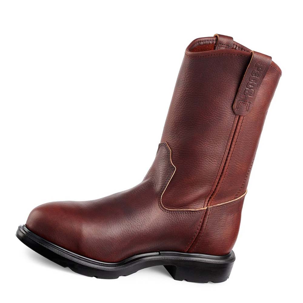 Red Wing SuperSole® 11-inch CSA Safety Toe Pull On Men's Boots Burgundy | ZA 22JPQ